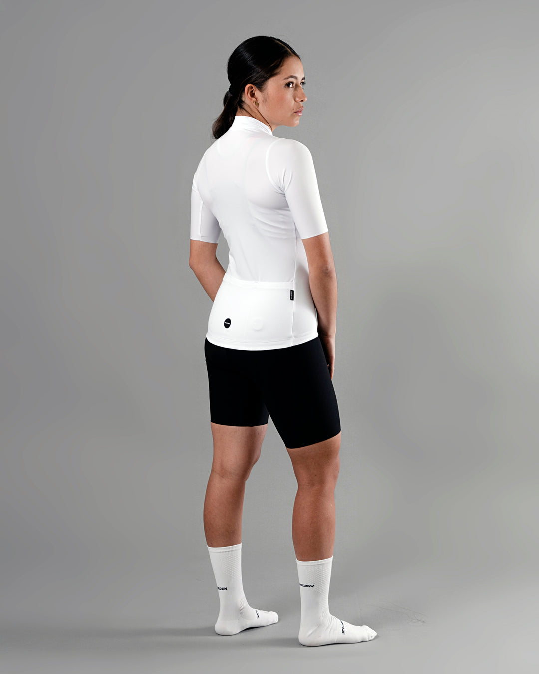 Jersey de ciclismo manga corta Powder Dama