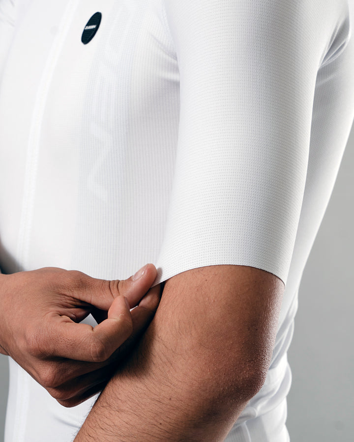 Jersey de ciclismo manga corta Powder Hombre
