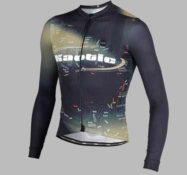 Jersey de Ciclismo Manga Larga Kaotic Eclipse Hombre