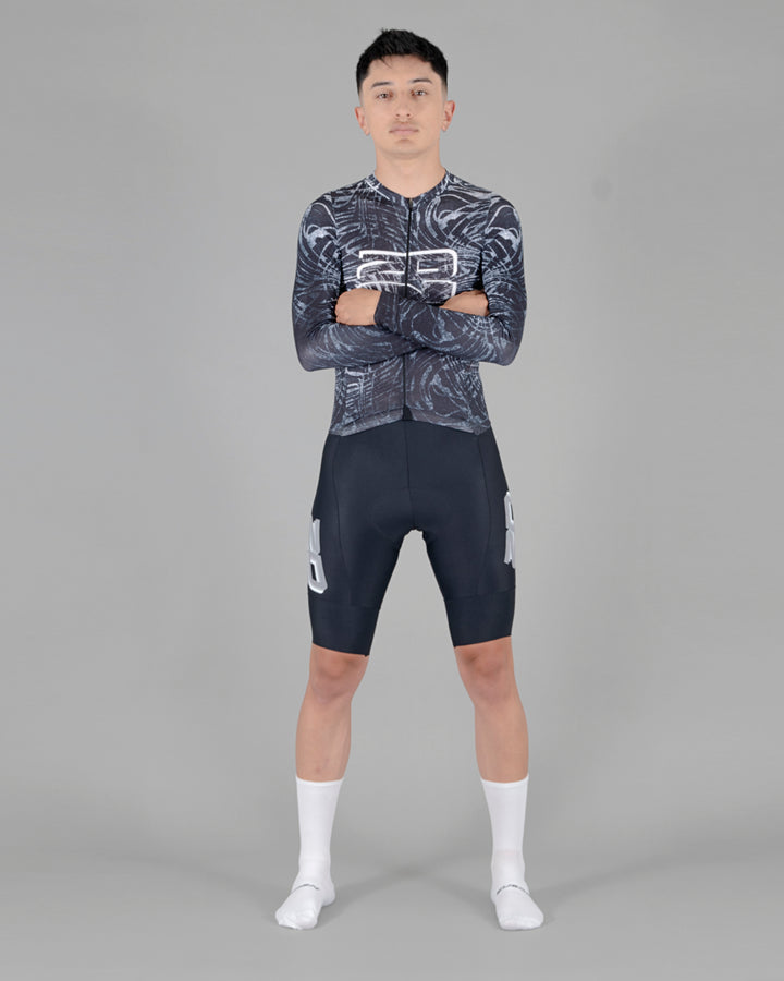 Enterizo Ciclismo Hombre Manga Larga Skin Speed Enigma