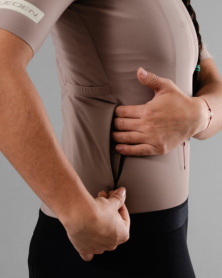 Jersey de Ciclismo Mujer Manga Corta Blush