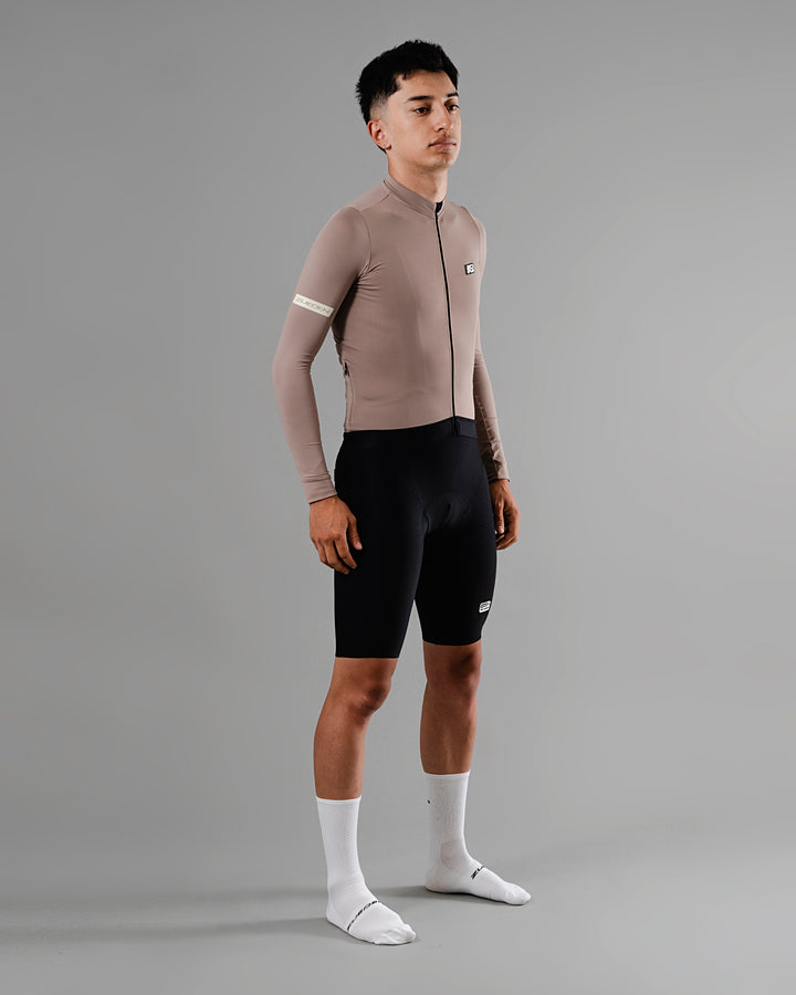 Jersey de Ciclismo Hombre Manga Larga Blush