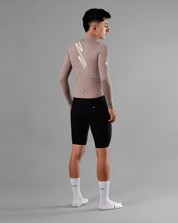 Jersey de Ciclismo Hombre Manga Larga Blush