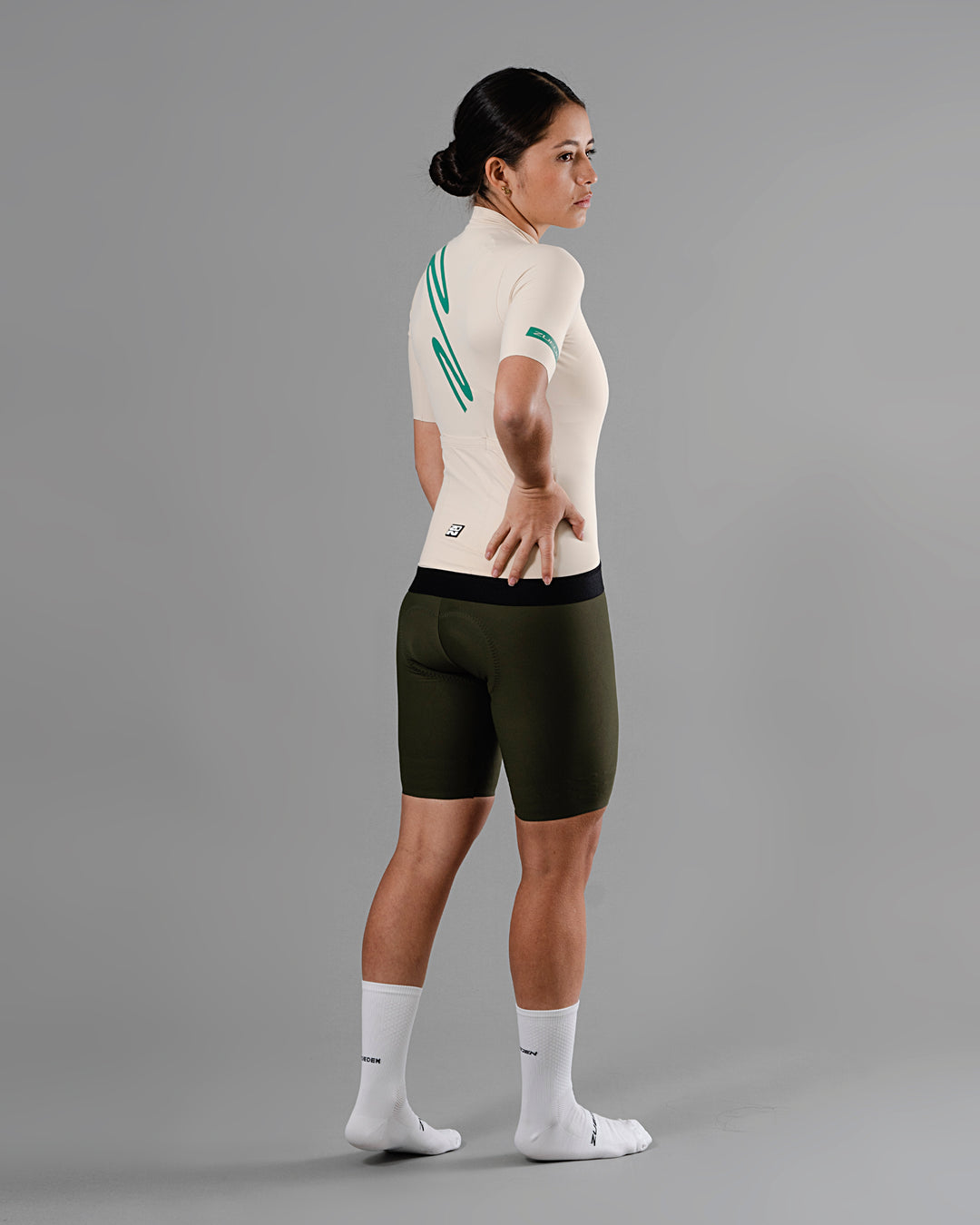 Jersey de Ciclismo Mujer Manga Corta Oasis
