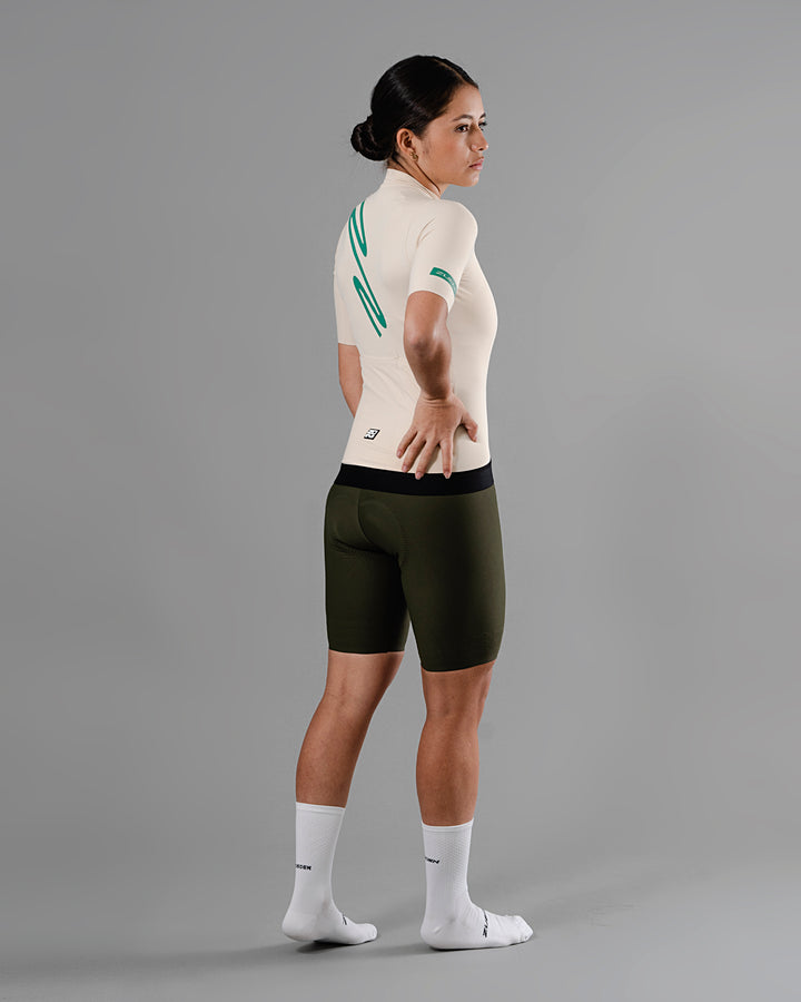 Jersey de Ciclismo Mujer Manga Corta Oasis