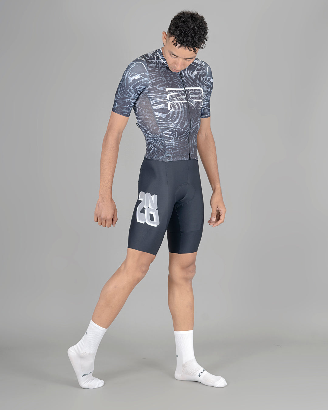 Enterizo Ciclismo Hombre Manga Corta Skin Speed Enigma