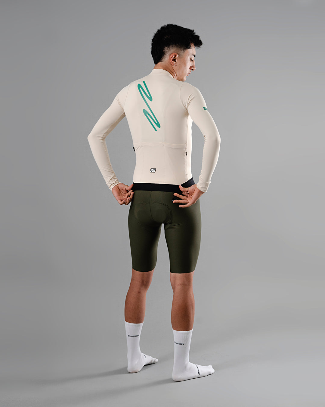 Jersey de Ciclismo Hombre Manga Larga Oasis