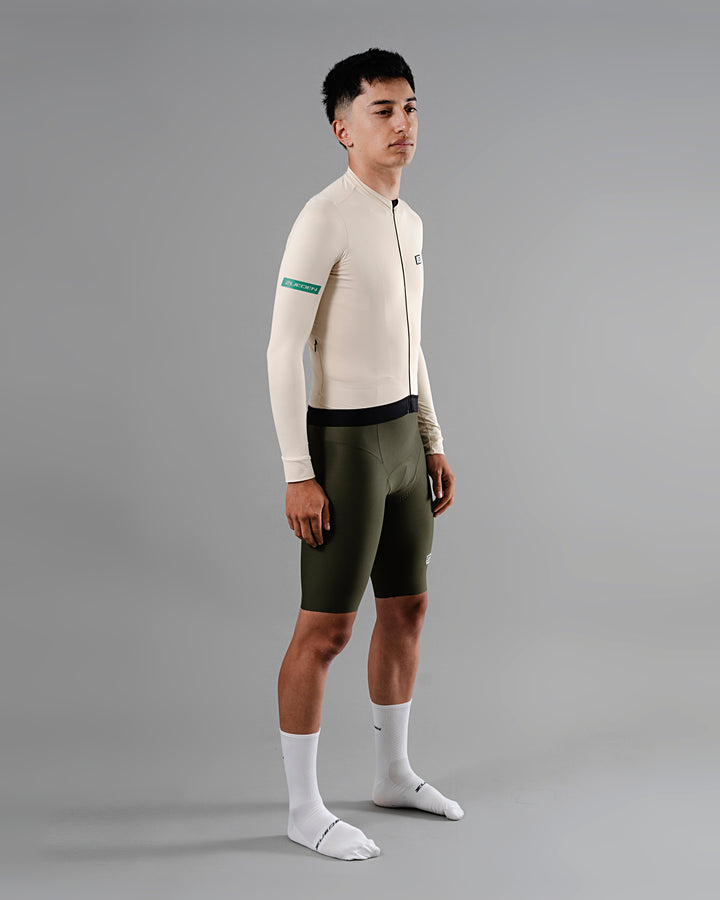 Jersey de Ciclismo Hombre Manga Larga Oasis