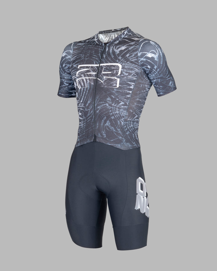 Enterizo Ciclismo Hombre Manga Corta Skin Speed Enigma
