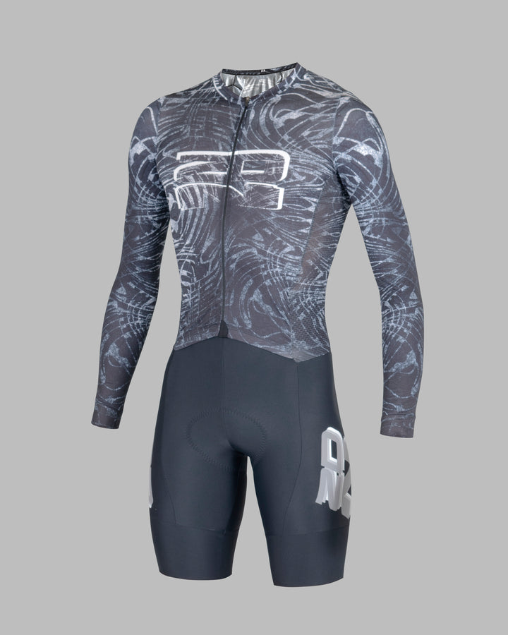 Enterizo Ciclismo Hombre Manga Larga Skin Speed Enigma