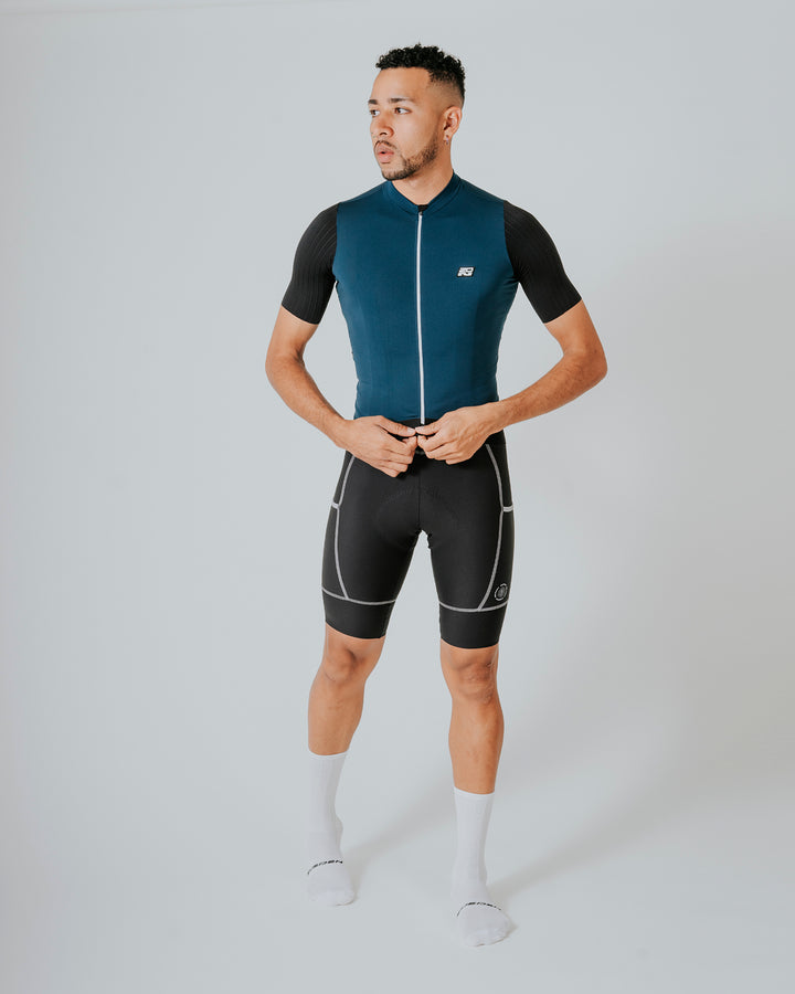 Jersey de Ciclismo Hombre Manga Corta Navi Onix