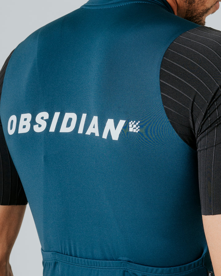 Jersey de Ciclismo Hombre Manga Corta Navi Onix