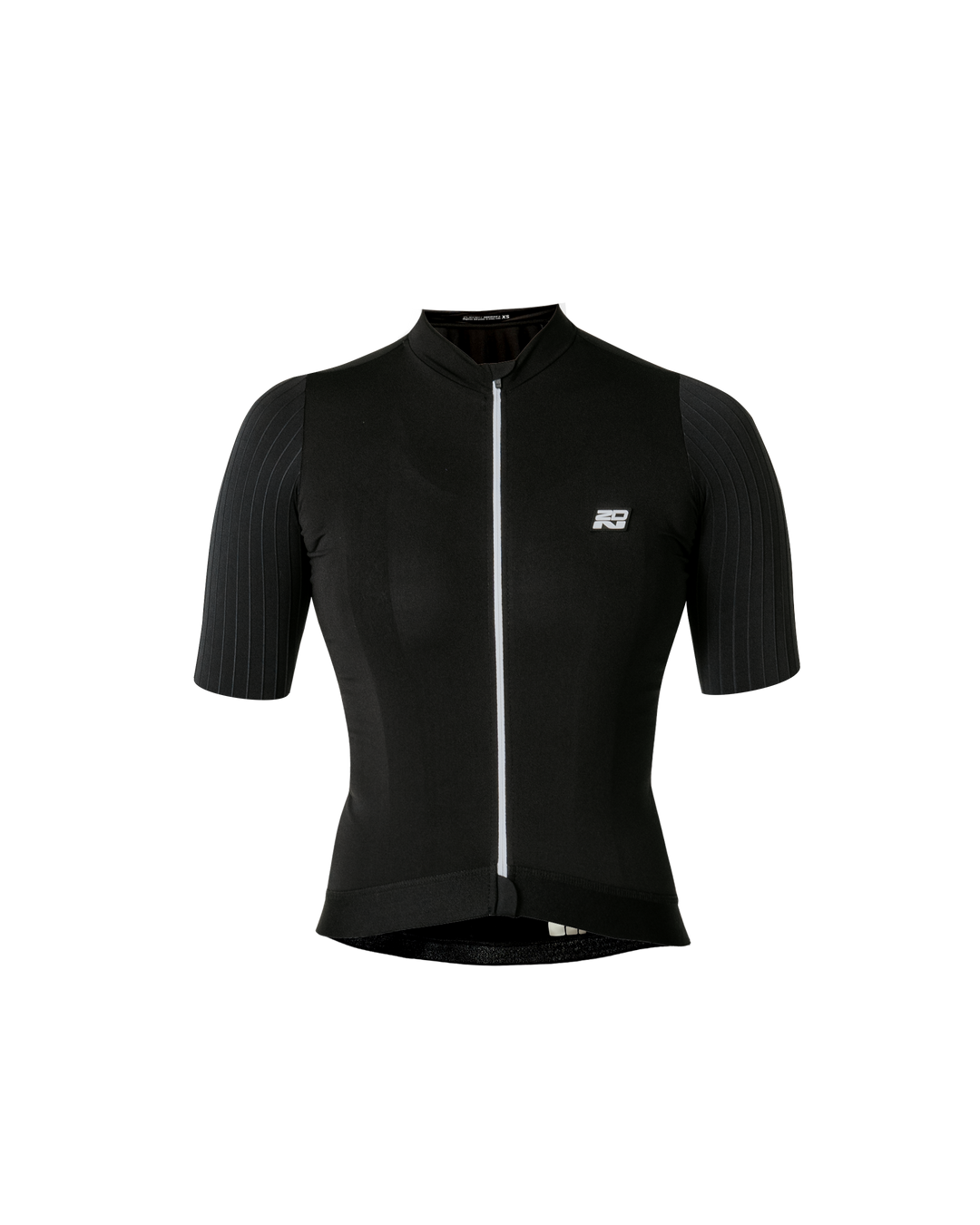 Jersey de Ciclismo Mujer Manga Corta Negro Carbonite