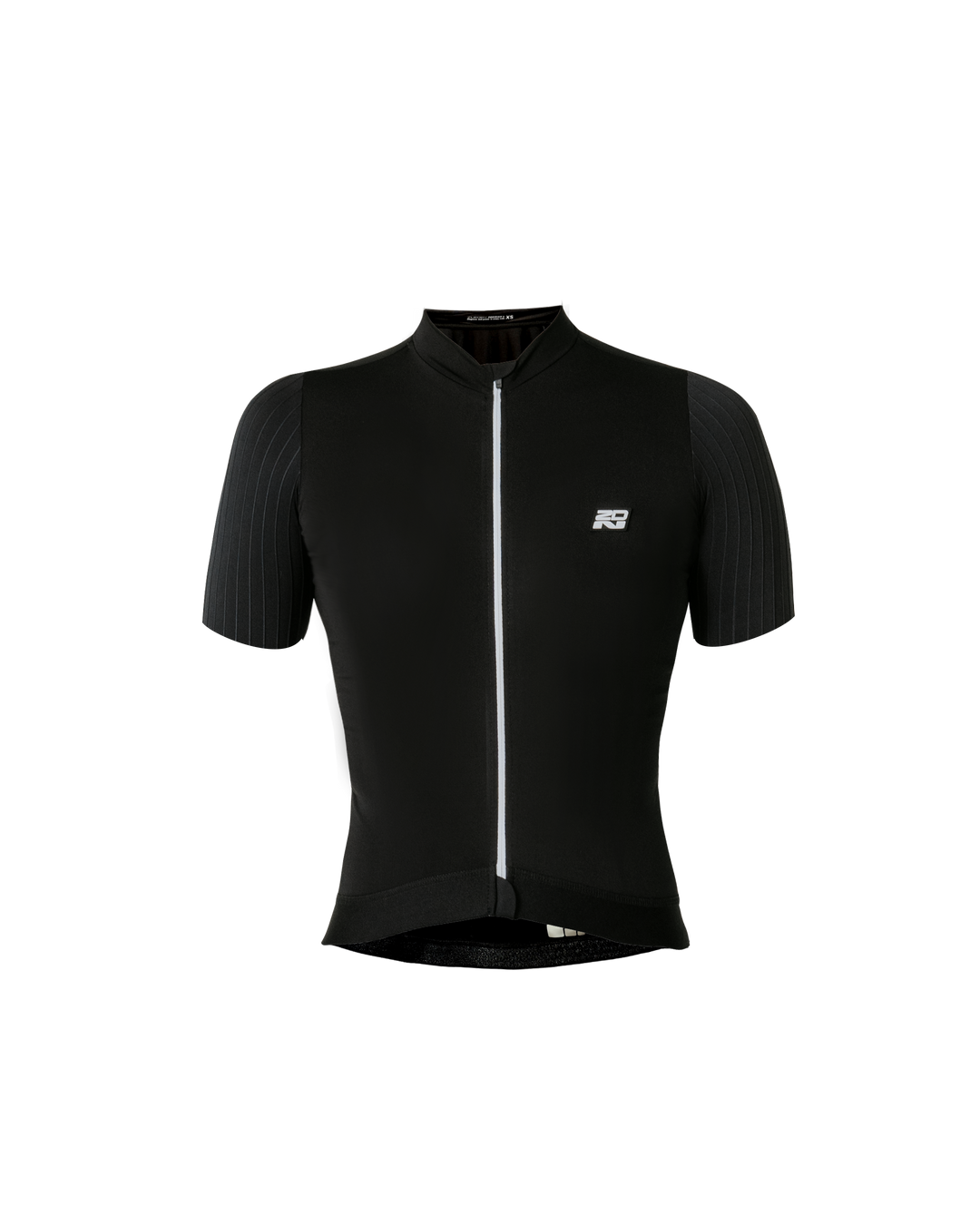 Jersey de Ciclismo Hombre Manga Corta Negro Carbonite