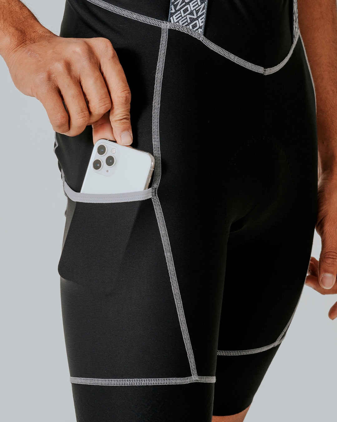 Pantaloneta Ciclismo Hombre Negra Eternal Ez Fort