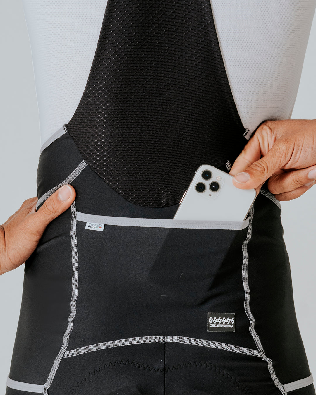 Pantaloneta Ciclismo Hombre Negra Eternal Ez Fort
