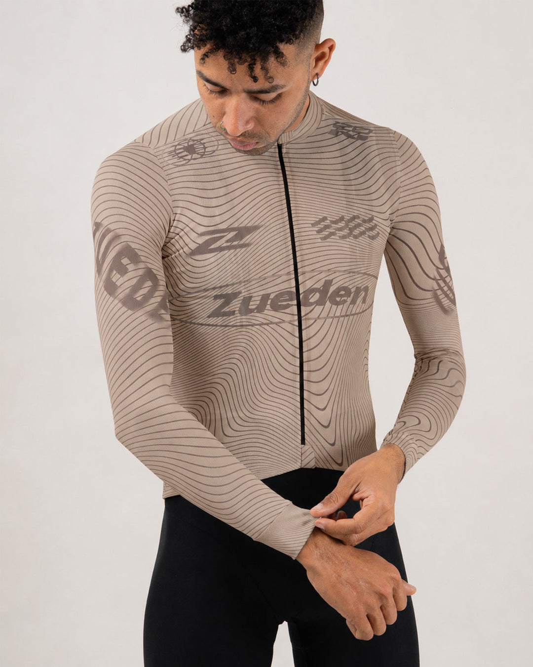 Jersey de Ciclismo Hombre Manga Larga Dune