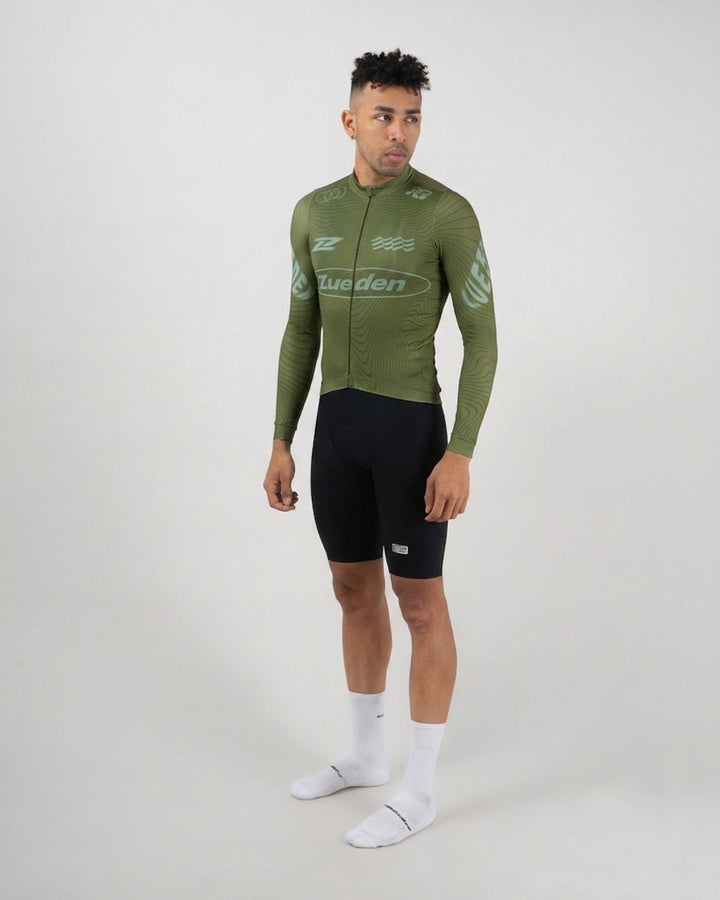 Jersey de Ciclismo Hombre Manga larga Vera