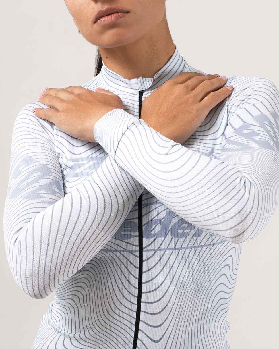 Jersey de Ciclismo Dama Manga larga Blade