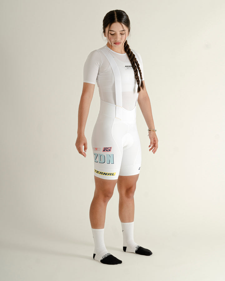 Pantaloneta Ciclismo Dama Eternal Urban White