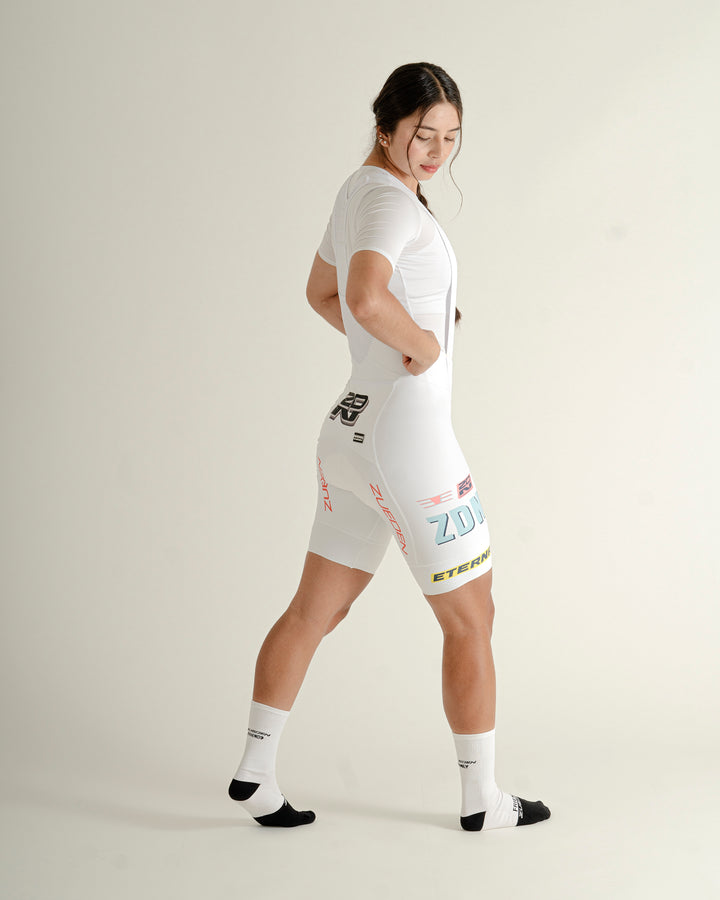 Pantaloneta Ciclismo Dama Eternal Urban White