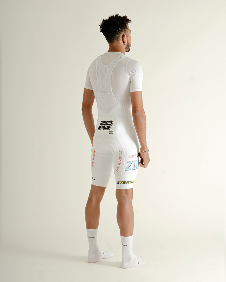 Pantaloneta Ciclismo Hombre Eternal Urban White