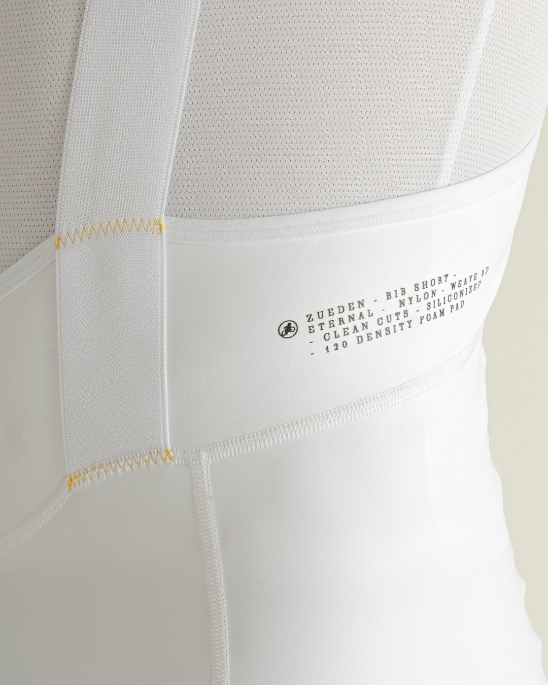 Pantaloneta Ciclismo Hombre Eternal Urban White