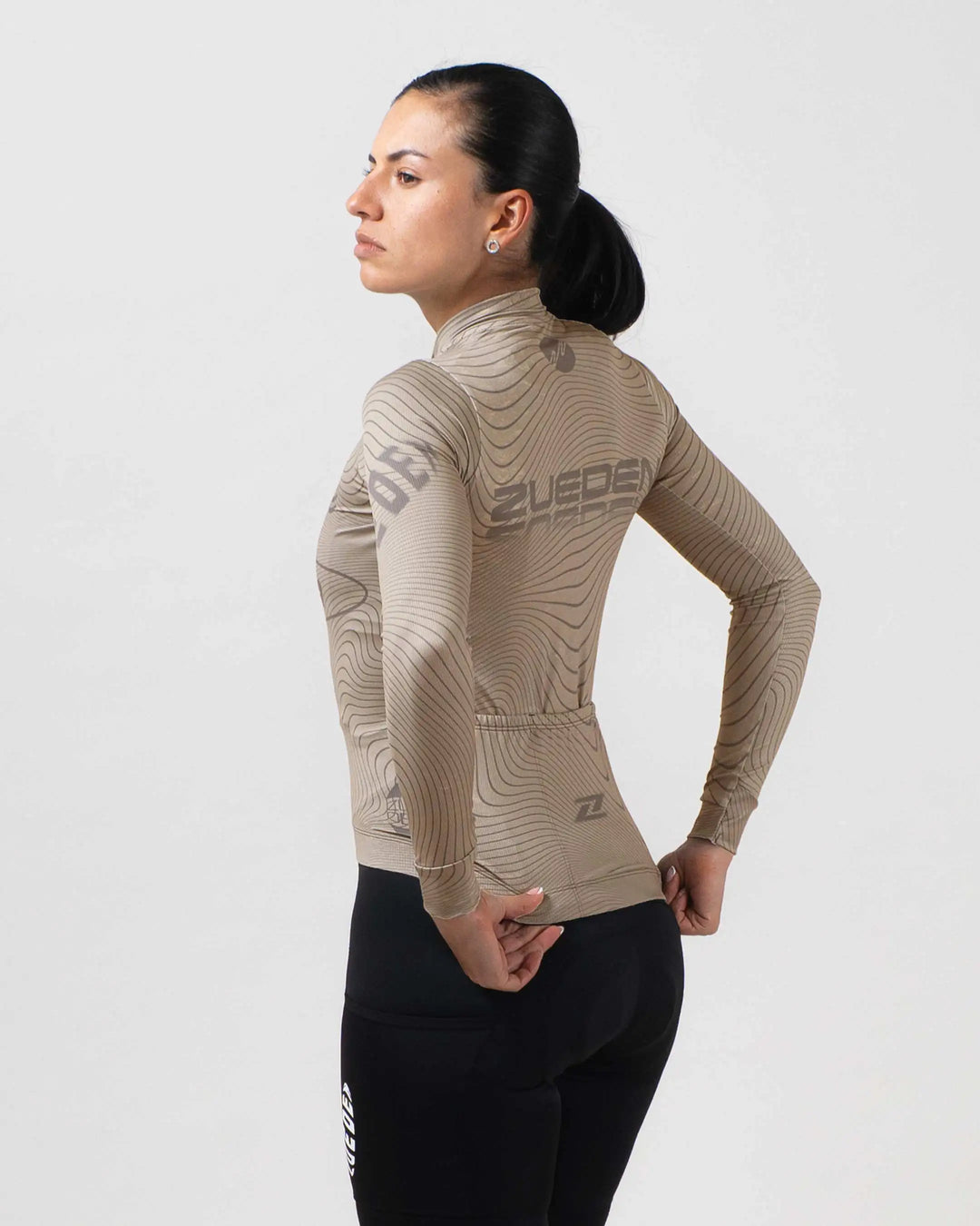Jersey de Ciclismo Dama Manga larga Dune
