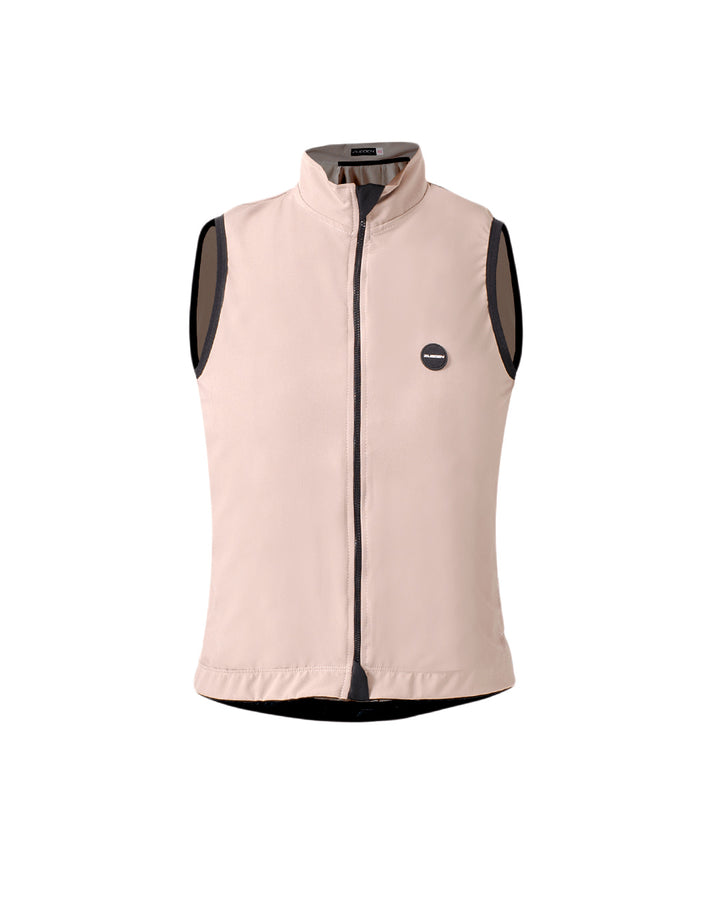 Chaleco Ciclismo Dama Cyclone Beige Oasis