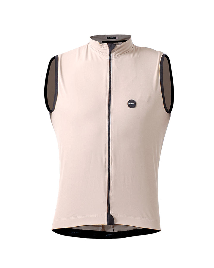 Chaleco Ciclismo Hombre Cyclone Beige Oasis