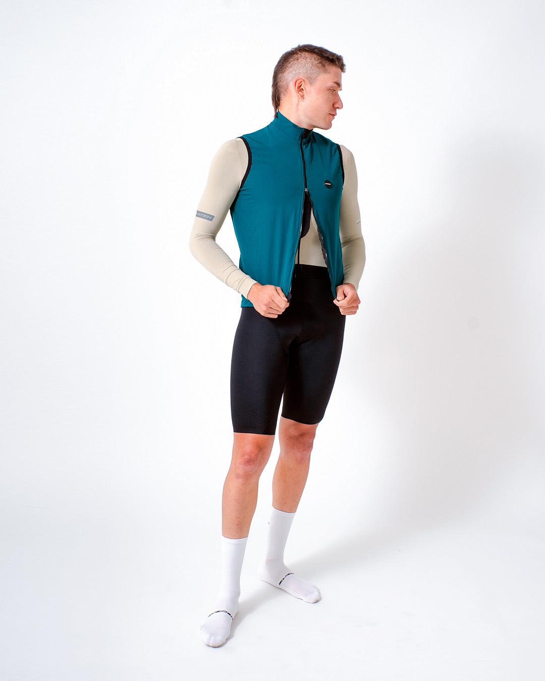 Chaleco Ciclismo Hombre Cyclone Navi