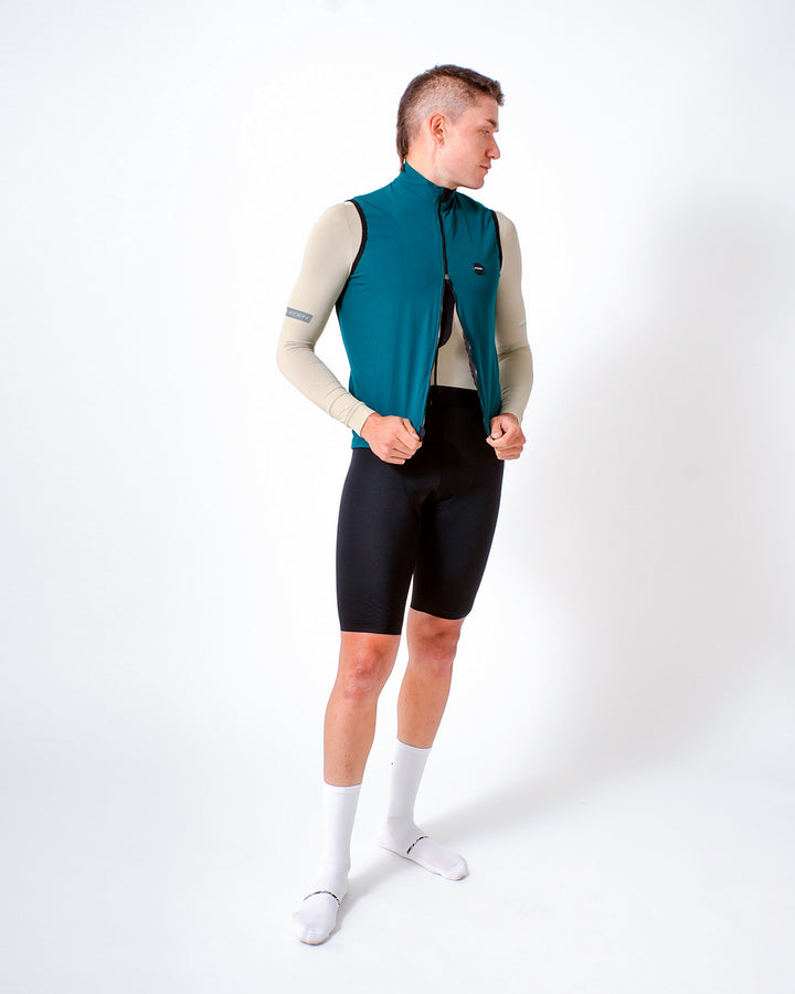Chaleco Ciclismo Hombre Cyclone Navi