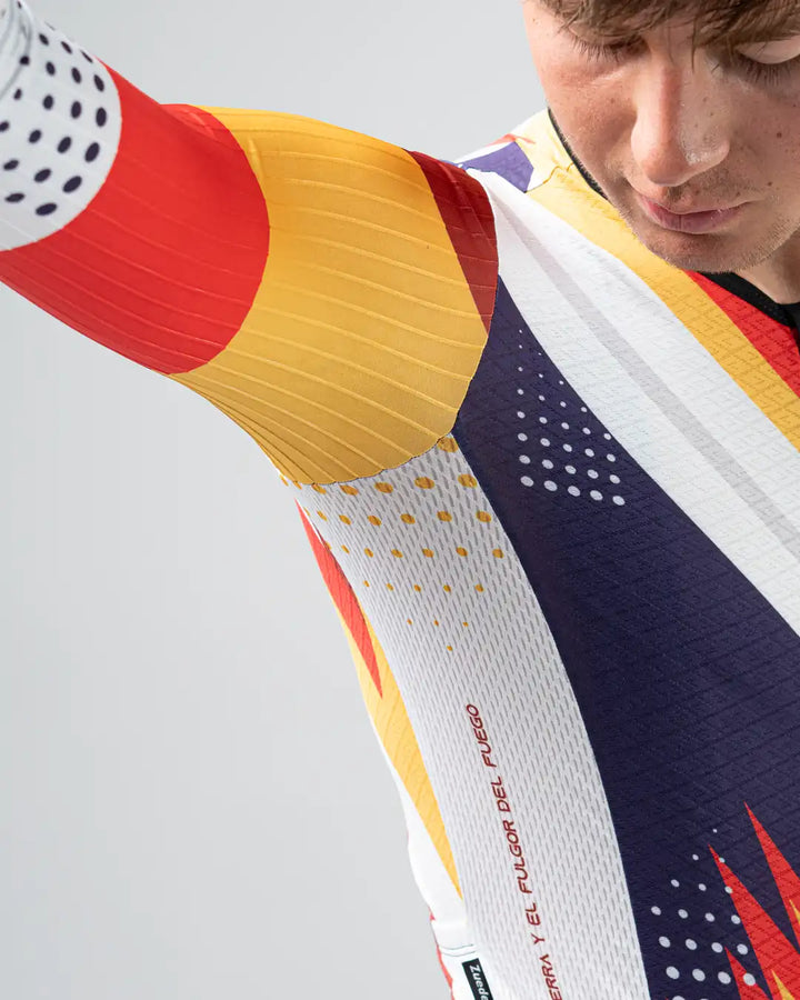 Jersey Ciclismo Manga Larga Hombre Fuego y Tierra x La sole