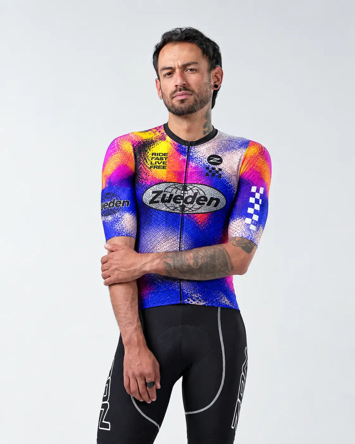 Jersey Ciclismo Manga Corta Hombre Andrómeda
