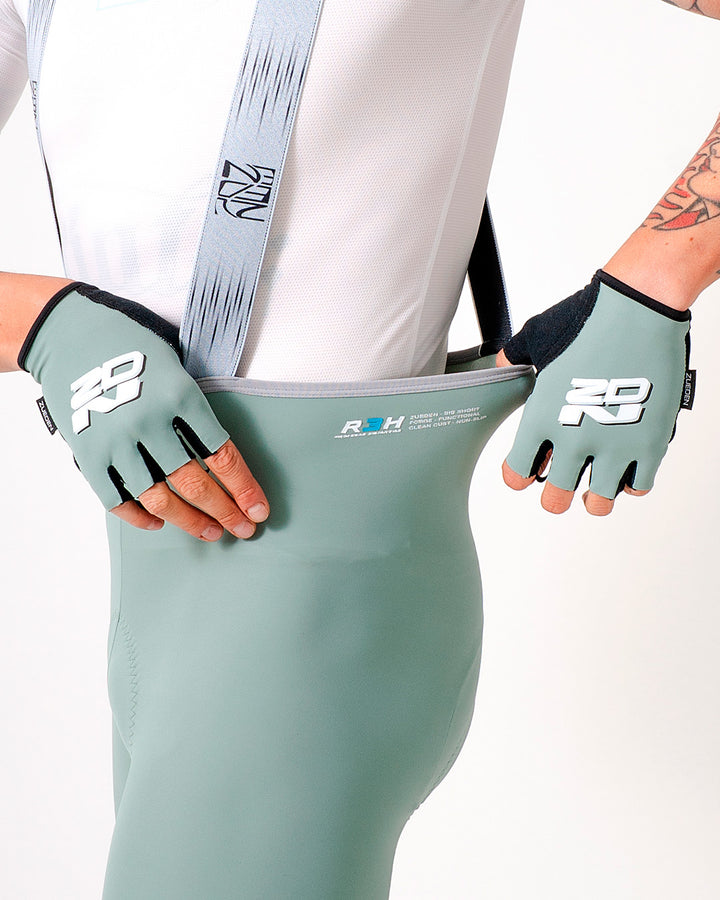 Guantes Ciclismo Negros Detalle Reflectivo