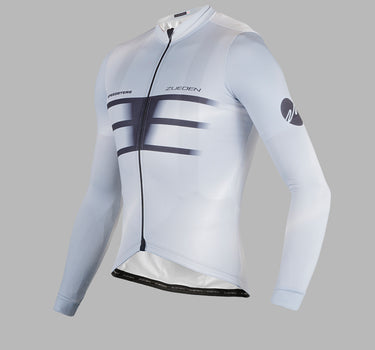 Jersey de Ciclismo Hombre Manga Larga Speedsters Titanium