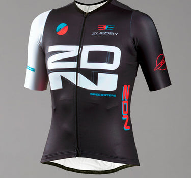 Jersey de Ciclismo Dama Manga Corta Speedsters Negra