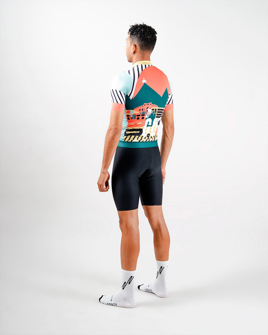 Jersey Ciclismo Manga Corta Hombre Bogotá x Artist Concept