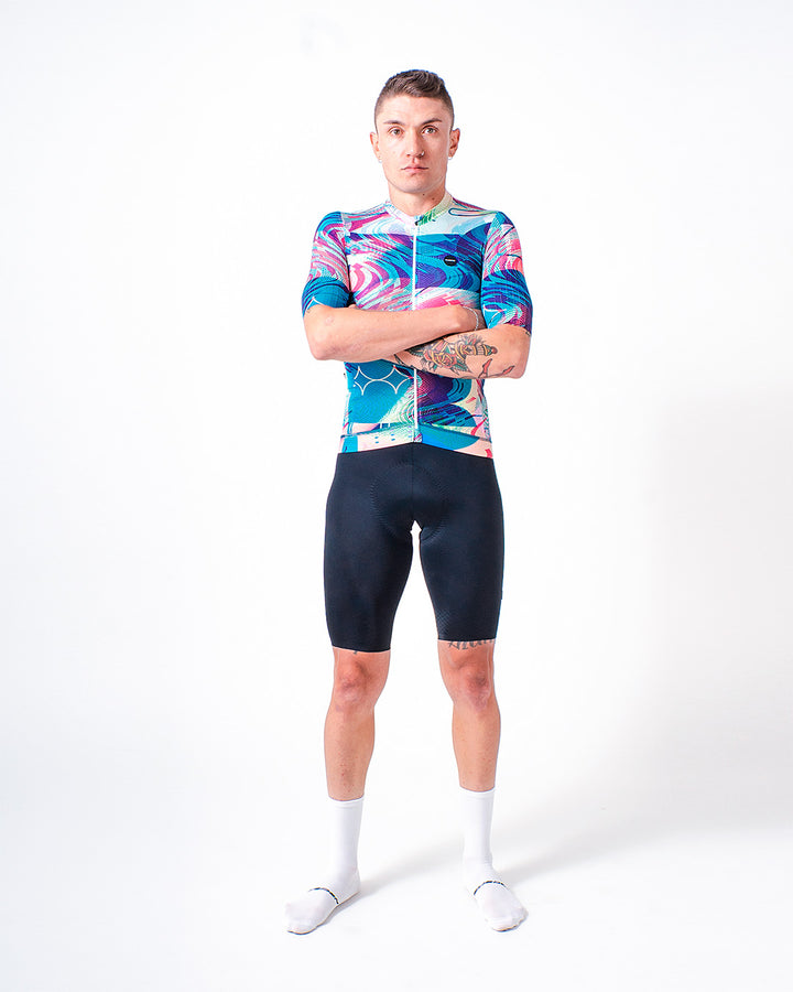 Jersey Ciclismo Manga Corta Hombre Cromo x Artist Concept