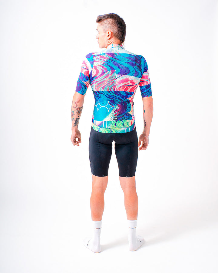 Jersey Ciclismo Manga Corta Hombre Cromo x Artist Concept