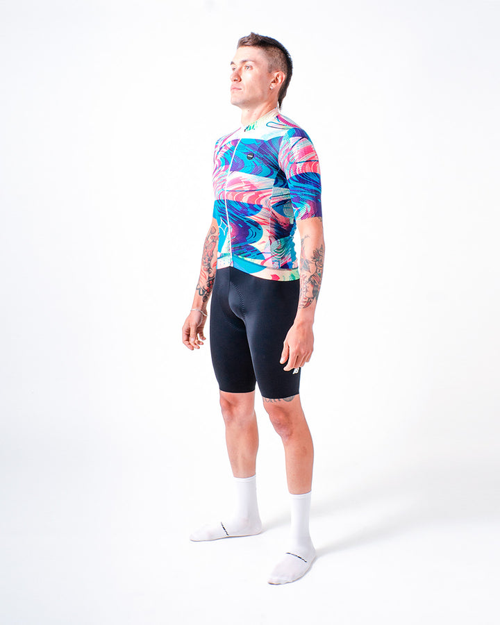 Jersey Ciclismo Manga Corta Hombre Cromo x Artist Concept