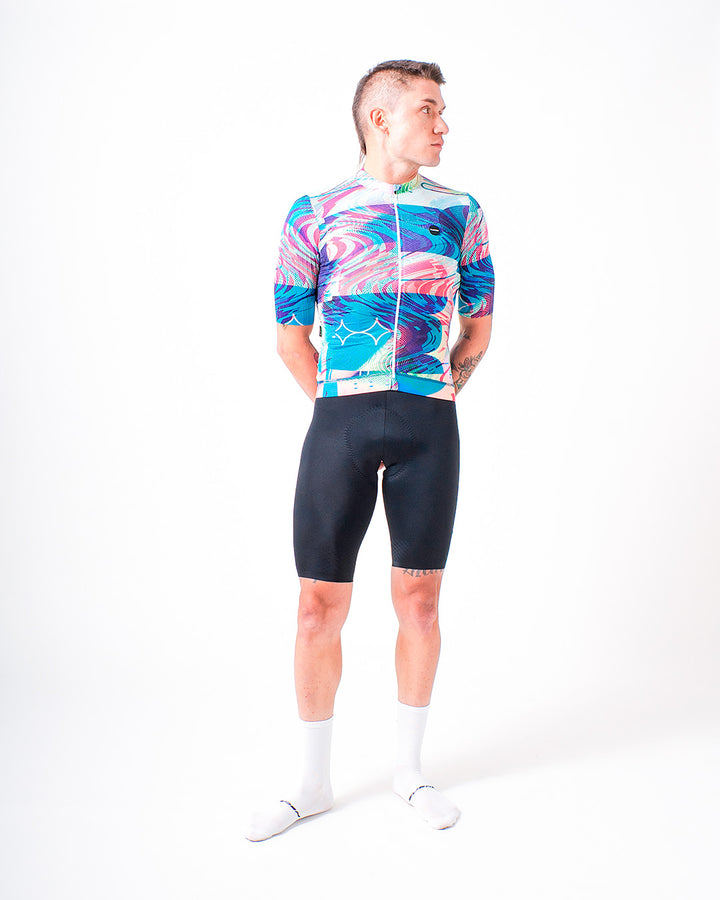 Jersey Ciclismo Manga Corta Hombre Cromo x Artist Concept