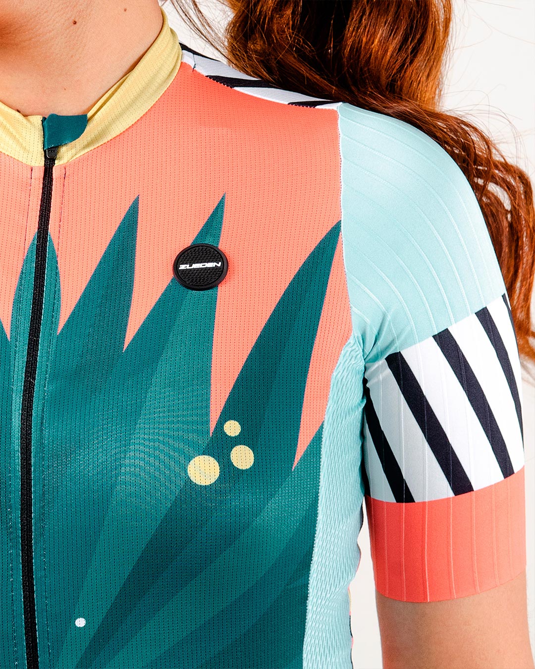 Jersey Ciclismo Manga Corta Mujer Bogotá x Artist Concept