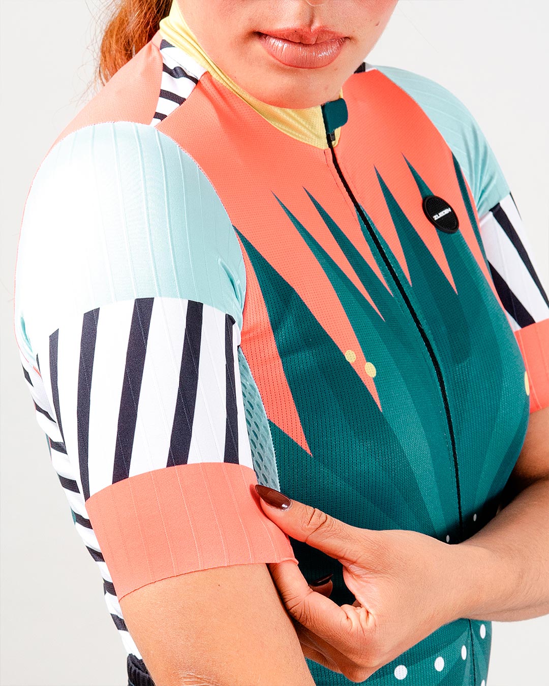 Jersey Ciclismo Manga Corta Mujer Bogotá x Artist Concept