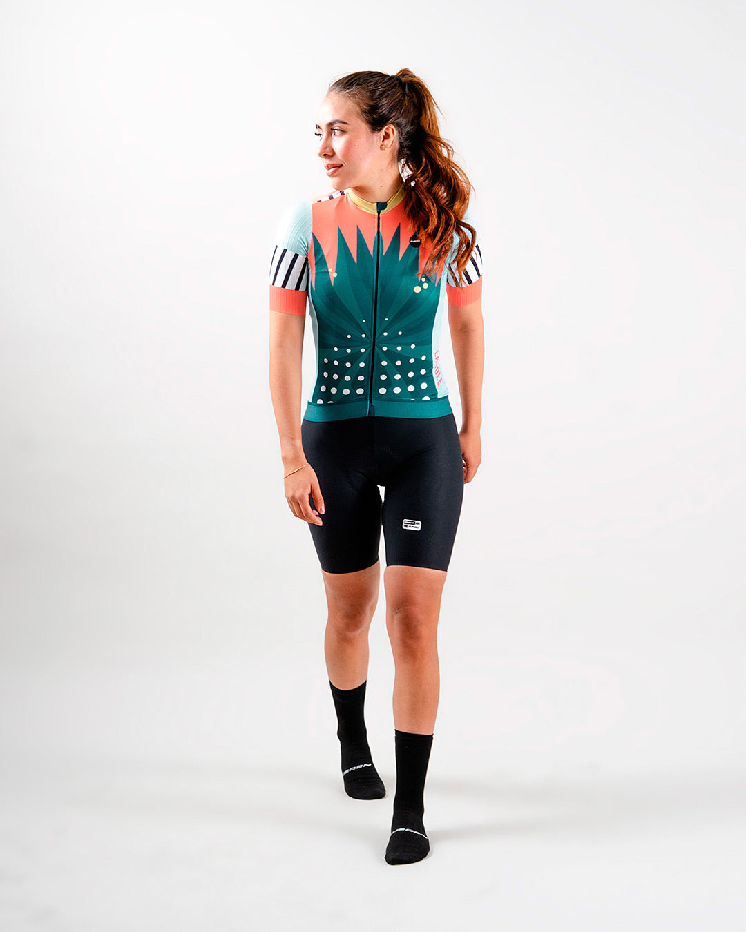 Jersey Ciclismo Manga Corta Mujer Bogotá x Artist Concept