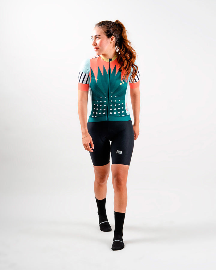 Jersey Ciclismo Manga Corta Mujer Bogotá x Artist Concept