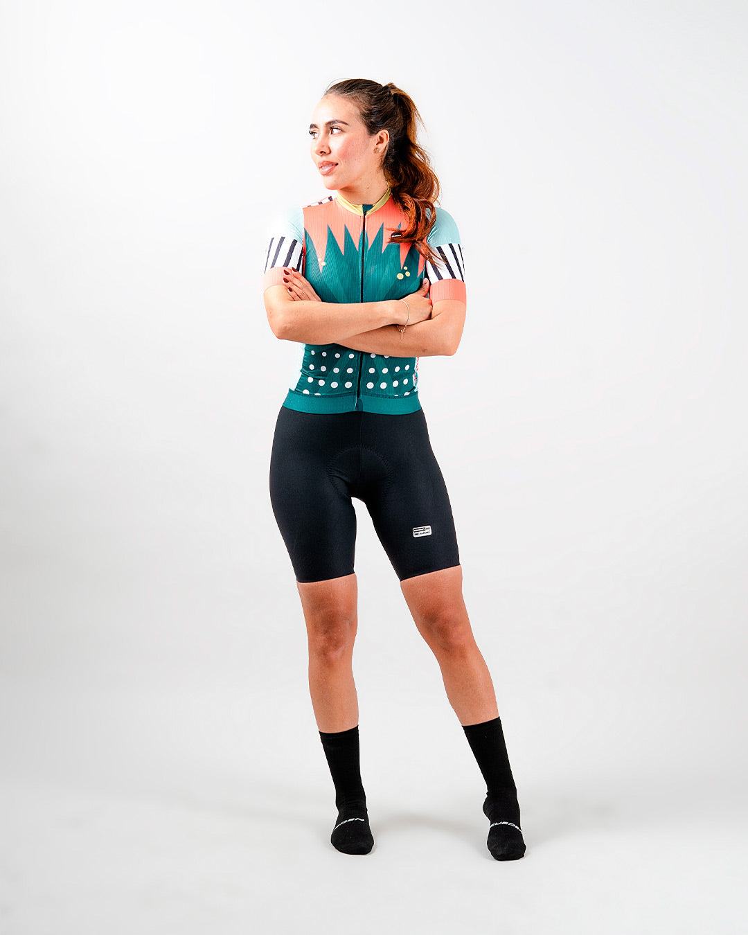 Jersey Ciclismo Manga Corta Mujer Bogotá x Artist Concept