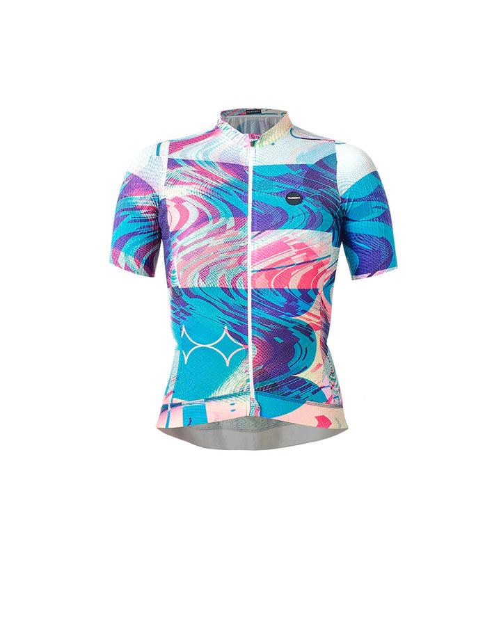 Jersey Ciclismo Manga Corta Mujer Cromo x Artist Concept