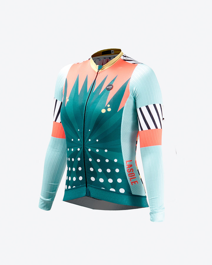 Jersey Ciclismo Manga Larga Mujer Bogotá x Artist Concept
