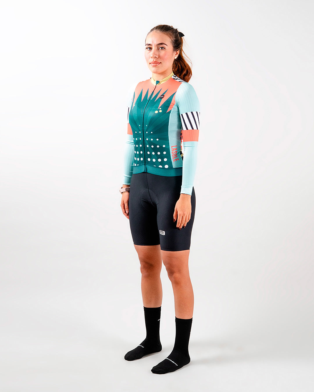 Jersey Ciclismo Manga Larga Mujer Bogotá x Artist Concept